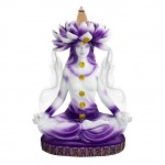 Chakra Lotus Goddess Backflow Incense Burner