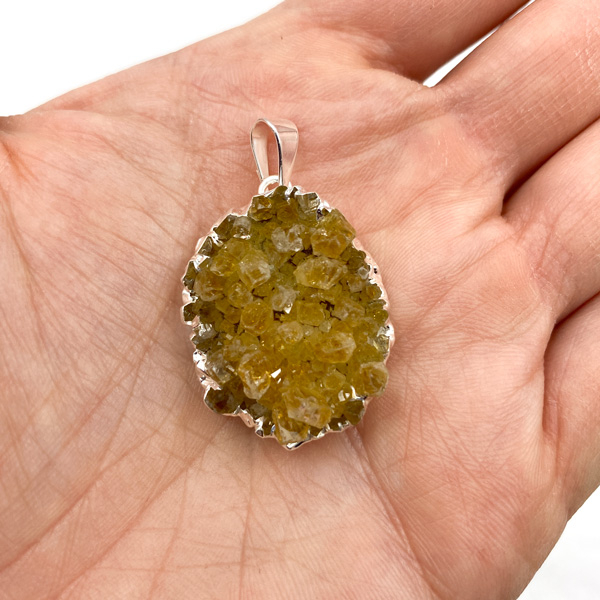 Pendentif Citrine Cluster Pendentif Citrine Cluster