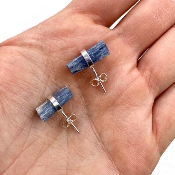 Boucles d’oreilles Blue Kyanite Stud Boucles d’oreilles Blue Kyanite Stud