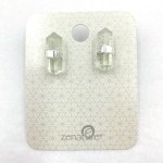Prasiolite Crystal Earrings