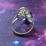 Tree Of Life Sterling Silver Ring, Size 7