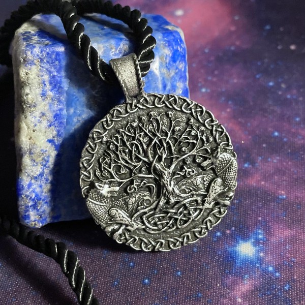 Odins Wolves & Yggrissil Necklace