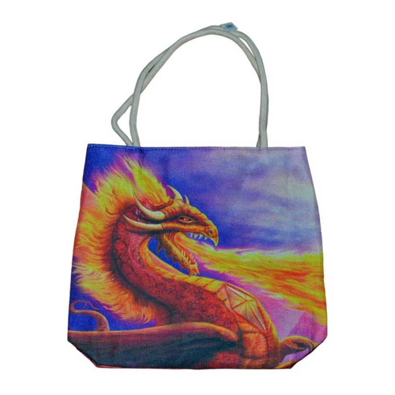 Tote Bag: Fire Dragon Tote Bag: Fire Dragon