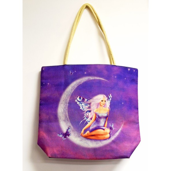 Tote Bag: Fairy Moon Tote Bag: Fairy Moon