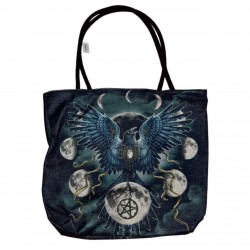 Tote Bag: Raven Moon
