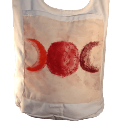 Sac de moine: Trois Lune, Blanc Sac de moine: Trois Lune, Blanc