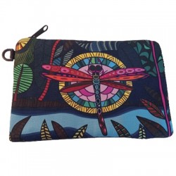 Cotton Wallet: Dragonfly 