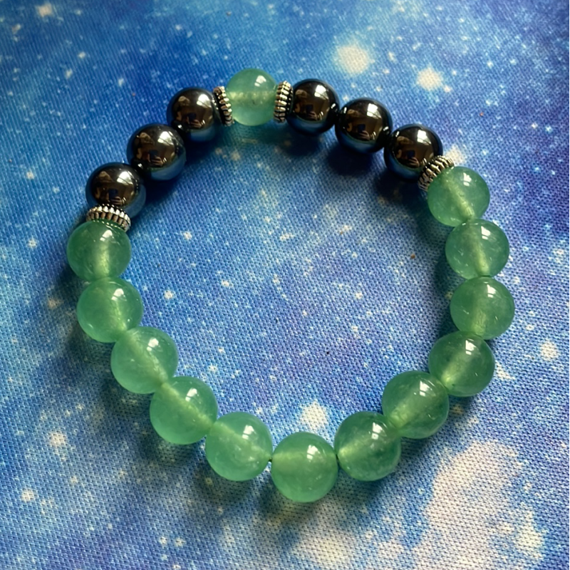 Bracelet de mise à la terre Aventurine, taille enfant Bracelet de mise à la terre Aventurine, taille enfant