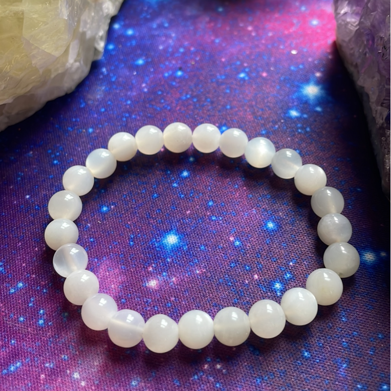 Bracelet en pierre de lune, taille enfant Bracelet en pierre de lune, taille enfant