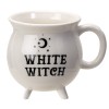 Tasse de chaudron de sorcière blanche Tasse de chaudron de sorcière blanche