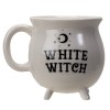 Tasse de chaudron de sorcière blanche Tasse de chaudron de sorcière blanche