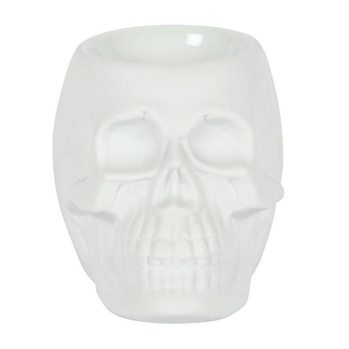 White Skull Oil Warmer White Skull Oil Warmer