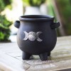 Triple Moon Cauldron Planter Pot Triple Moon Cauldron Planter Pot