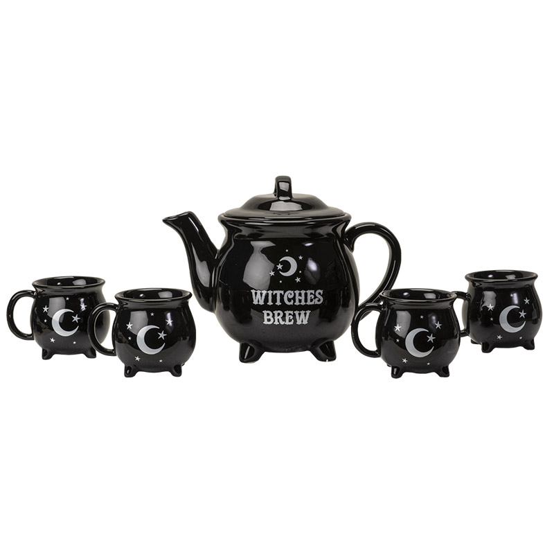 Witches Brew théière et chaudron Mug ensemble Witches Brew théière et chaudron Mug ensemble