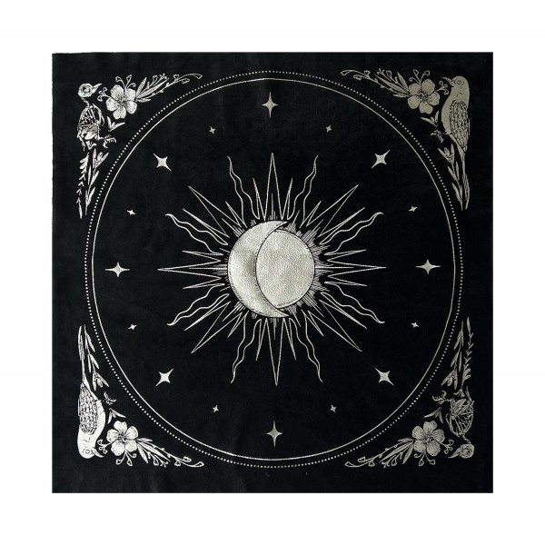 Celestial Altar Cloth: Black Velvet