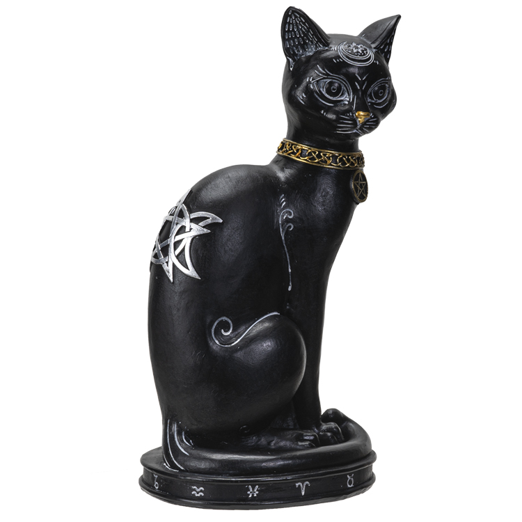 Sitting Witchy Black Cat Sitting Witchy Black Cat