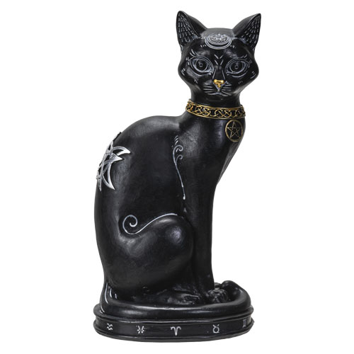 Sitting Witchy Black Cat Sitting Witchy Black Cat