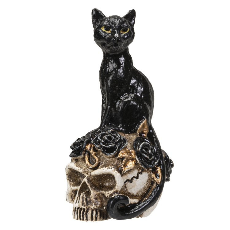 Cat Skull Figurine Cat Skull Figurine