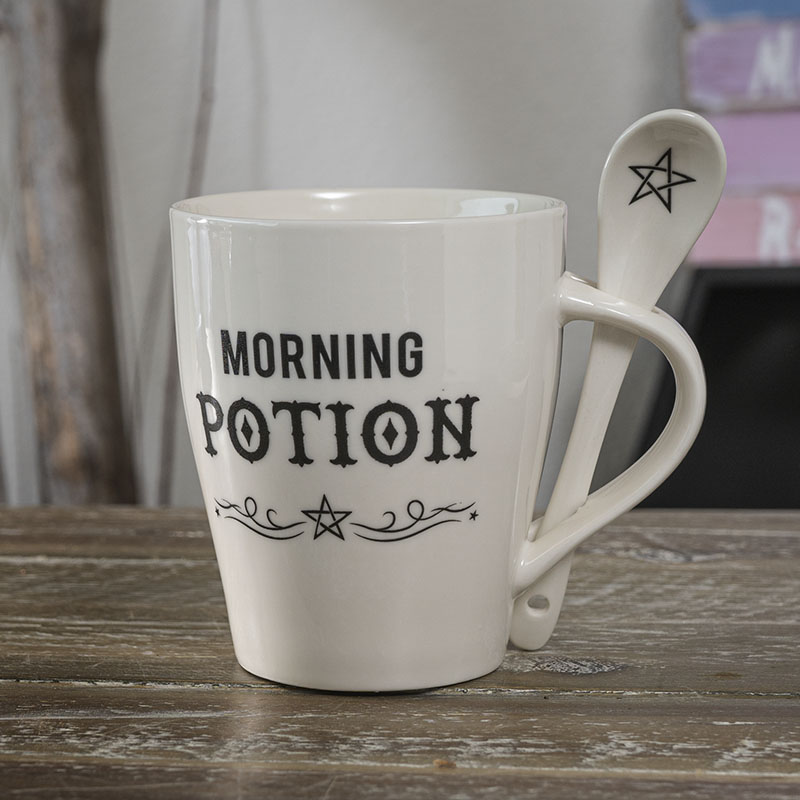 Morning Potion Mug & Spoon Set Morning Potion Mug & Spoon Set