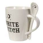 White Witch Mug & Spoon Set