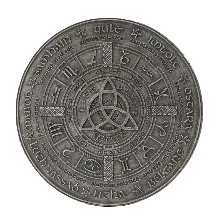 Plaque de la roue de l’année Triquetra Plaque de la roue de l’année Triquetra