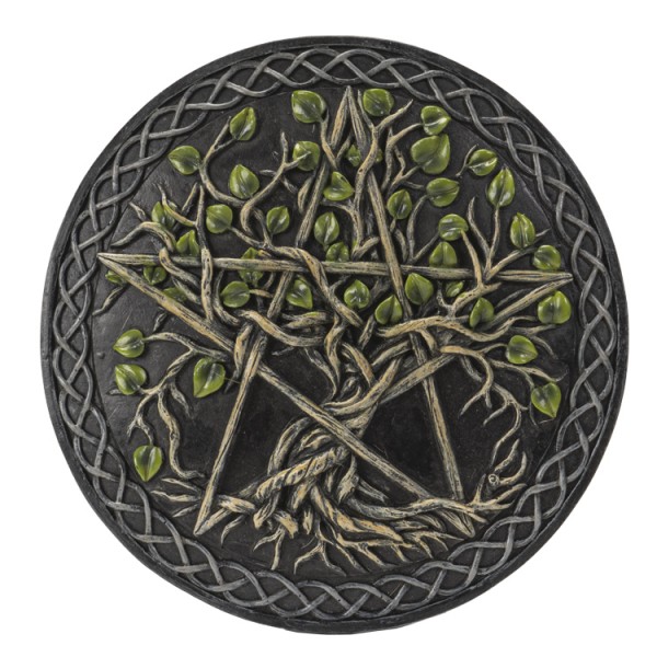 Pentagramme arbre de vie Plaque murale