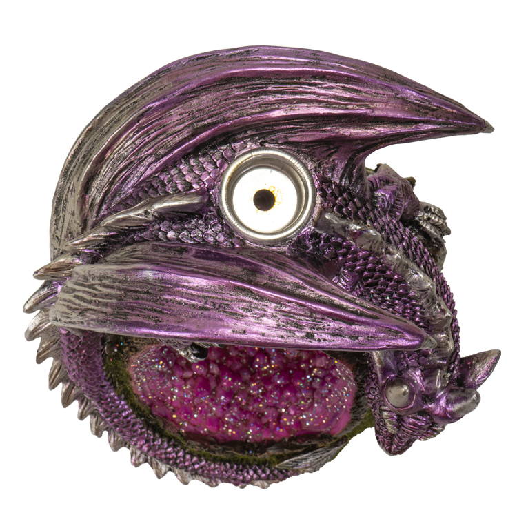 Brûleur à refoulement LED Dragon Geode Brûleur à refoulement LED Dragon Geode