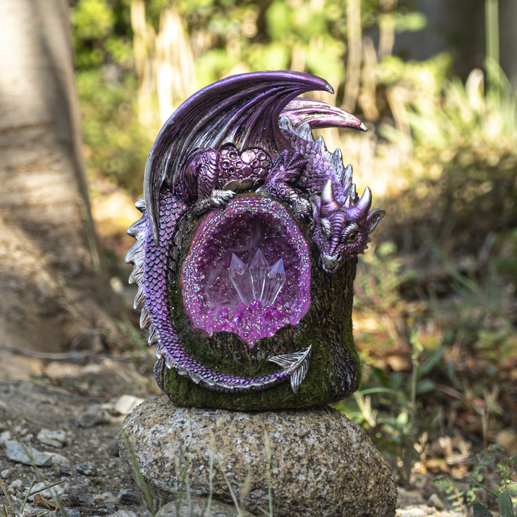 Brûleur à refoulement LED Dragon Geode Brûleur à refoulement LED Dragon Geode