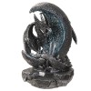 Dragon on Moon with LED Crystals