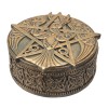 Boîte de pentagramme Corbeau celtique