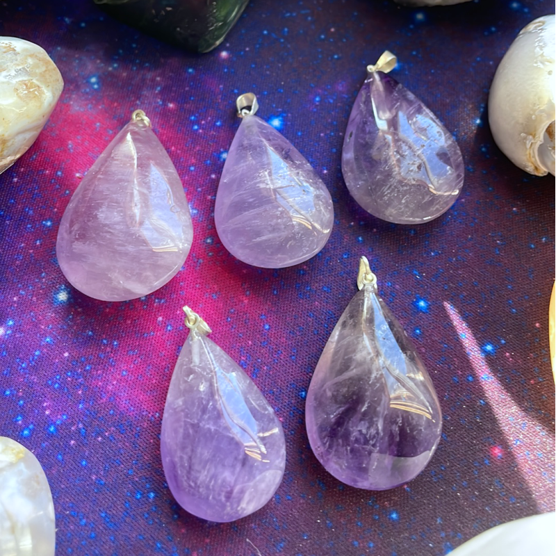 Amethyst Teardrop Pendant Amethyst Teardrop Pendant