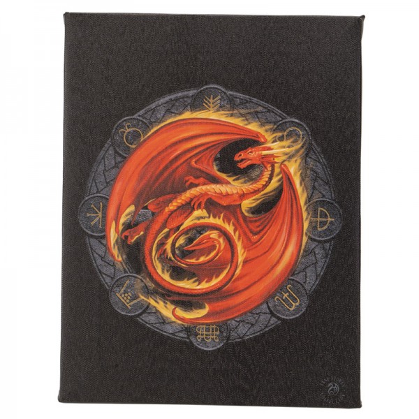 Beltane Dragon - Canvas Print - Anne Stokes