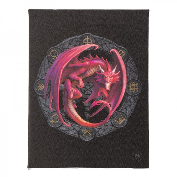 Lammas Dragon - Canvas Print - Anne Stokes