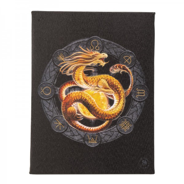 Litha Dragon - Canvas Print - Anne Stokes