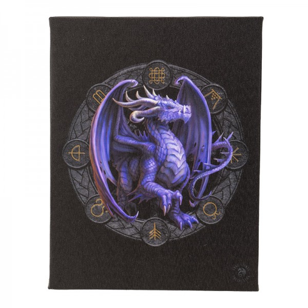 Samhain Dragon - Canvas Print - Anne Stokes