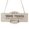 Witches Only Broom Parking Hanging Sign Witches Only Broom Parking Hanging Sign