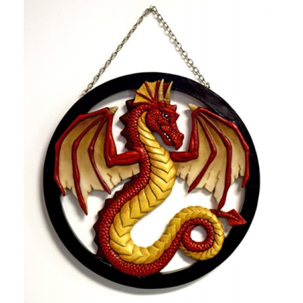 Red Dragon Plaque