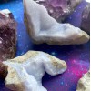 Blue Chalcedony Cluster Specimen Blue Chalcedony Cluster Specimen