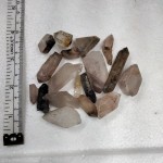 Point brut de quartz au lithium