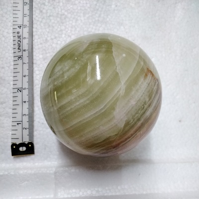 Sphère d’onyx vert Sphère d’onyx vert