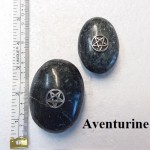 Pentacle Palm Stone, Apatite or Aventurine