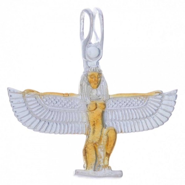 Goddess Auset (Isis) Egyptian Pendant