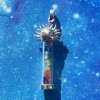 Chakra Sun Vial Pendant, Sterling