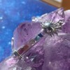 Chakra Sun Vial Pendant, Sterling