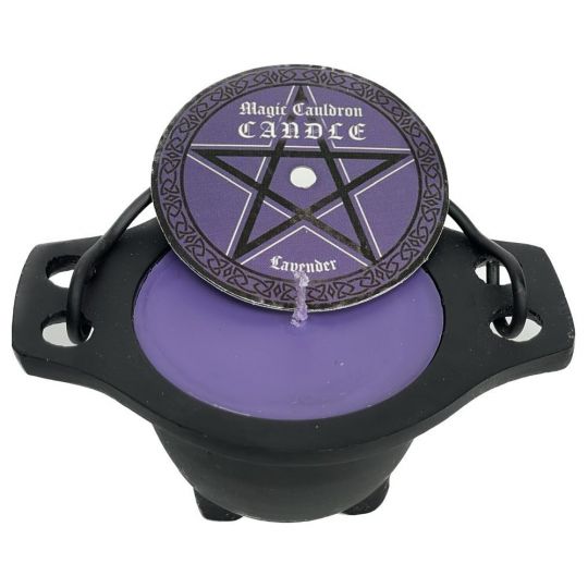 Bougie chaudron : Lavande Bougie chaudron : Lavande