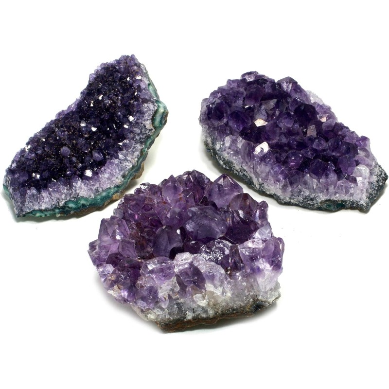 Améthyste Flat Cluster spécimens Améthyste Flat Cluster spécimens