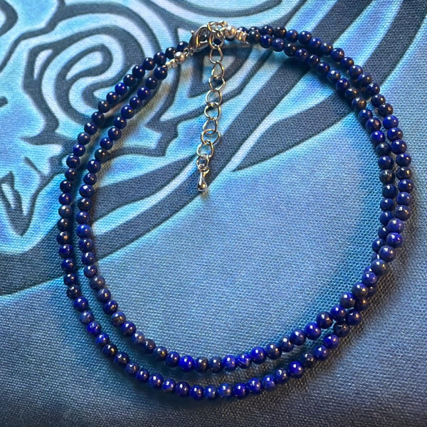 Lapis Lazuli Bead Chain