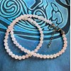 Collier de perles de Quartz rose Collier de perles de Quartz rose