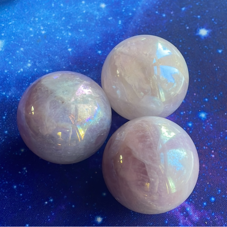 Sphère d’Aura en Quartz rose Sphère d’Aura en Quartz rose