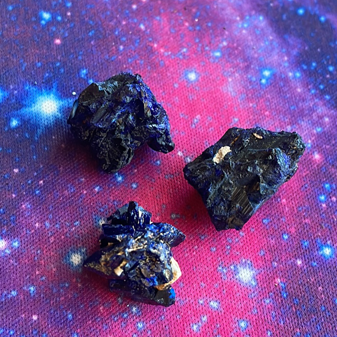 Spécimens d’azurite bleue Spécimens d’azurite bleue